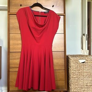 Gorgeous red A-line dress